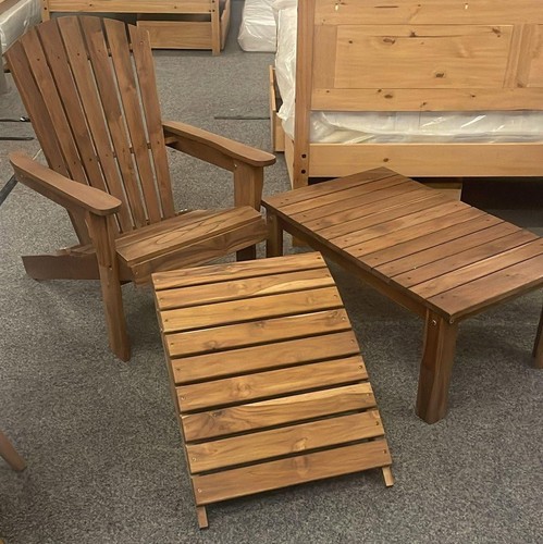 Garden chair footstool side - garden, chair,