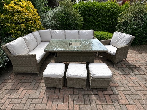 Maze beige rattan - beige, sofa